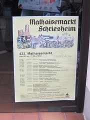 Mathaisemarkt Shriesheim Schedule of Events